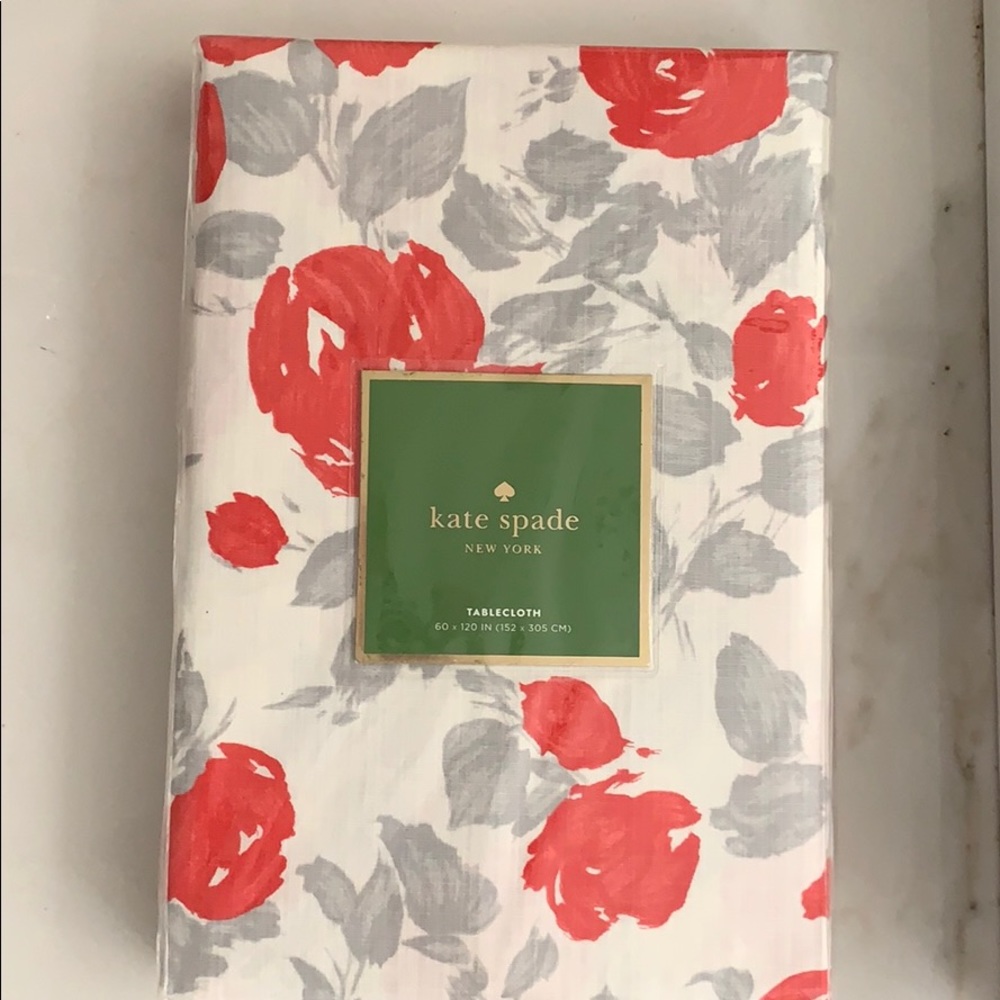 Kate Spade New York Garden Rose Tablecloth-New
